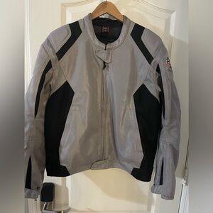 Men's Black and Gray Performance Jacket